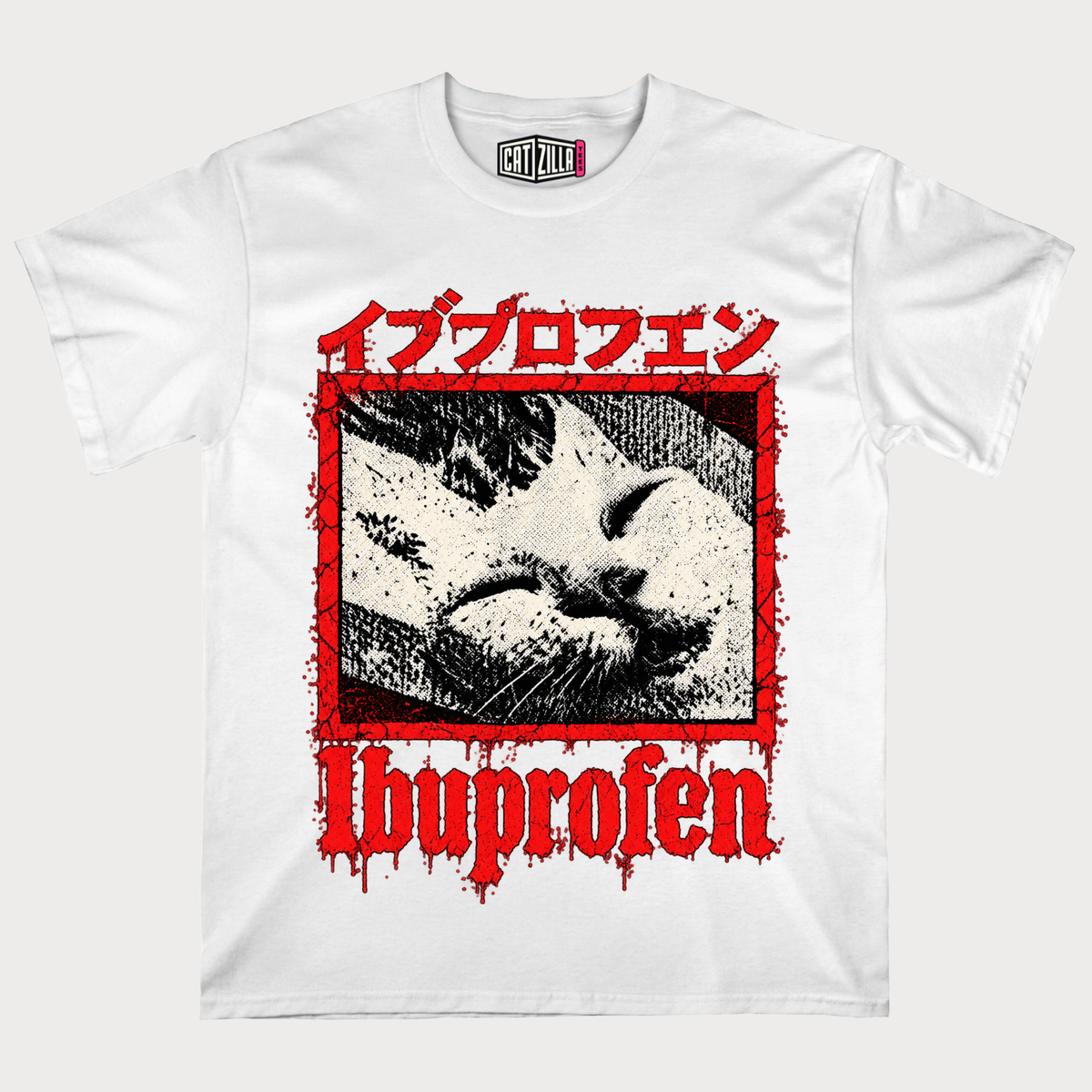 Ibuprofen Cat T-Shirt